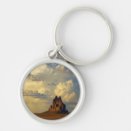 Shiprock gegen Thunderhead Schlüsselanhänger (Vorne)