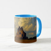 Shiprock gegen Thunderhead Tasse (VorderseiteRechts)