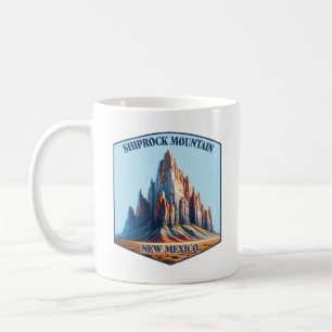Shiprock Mountain New Mexico Kaffeetasse