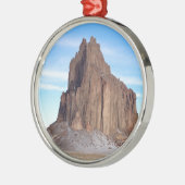 Shiprock Mountain, New Mexico Ornament Aus Metall (Links)