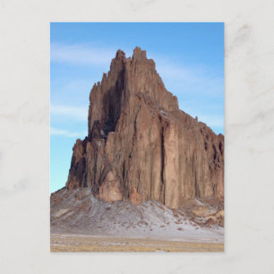 Shiprock Mountain, New Mexico Postkarte