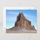 Shiprock Mountain, New Mexico Postkarte (Vorne/Hinten)