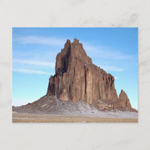 Shiprock Mountain, New Mexico Postkarte