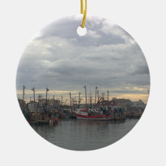 Ships in Rhode Island Ornament (Vorne)