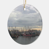 Ships in Rhode Island Ornament (Links)