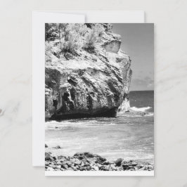 Shipwreck Cliff, Kauai Blank Flat Danke-Karte Dankeskarte