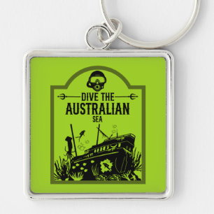 Shipwreck Diving Australia Schlüsselanhänger