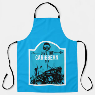 Shipwreck Diving Caribbean Schürze