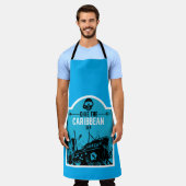 Shipwreck Diving Caribbean Schürze (Getragen)