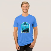 Shipwreck Diving Caribbean Tri-Blend Shirt (Vorderseite voll)