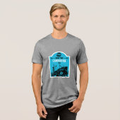 Shipwreck Diving Caribbean Tri-Blend Shirt (Vorderseite voll)