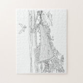 Shipwreck Farr Bay Scotland Puzzle (Vertikal)