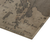 Shipwreck Map Schneidebrett (Ecke)