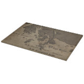 Shipwreck Map Schneidebrett (Ecke)