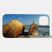 Shipwreck On Beach, Skeleton Coast, Namibia Case-Mate iPhone Hülle (Rückseite (Horizontal))