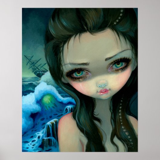 Shipwreck Siren ART PRINT Jasmine Becket-Griffith Poster (Vorne)