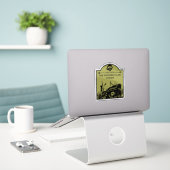 Shipwreck Tauchclub Aufkleber (Laptop auf Schreibtisch)