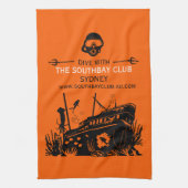 Shipwreck Tauchclub Geschirrtuch (Vertikal)