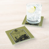 Shipwreck Tauchclub Glasuntersetzer (Schrägansicht)