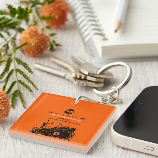 Shipwreck Tauchclub Schlüsselanhänger (Vorderseite rechts)