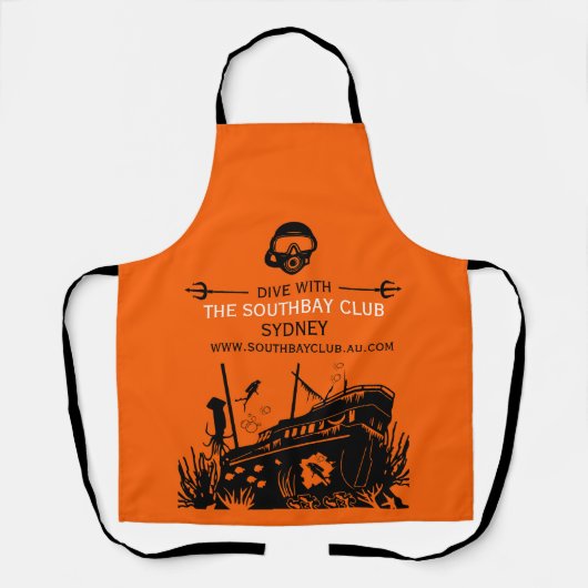 Shipwreck Tauchclub Schürze (Vorderseite)