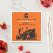 Shipwreck Tauchclub Serviette (Beispiel)