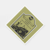 Shipwreck Tauchclub Serviette (Ecke)
