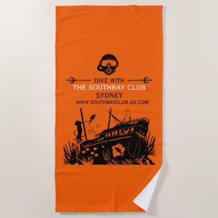 Shipwreck Tauchclub Strandtuch