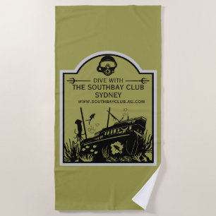 Shipwreck Tauchclub Strandtuch