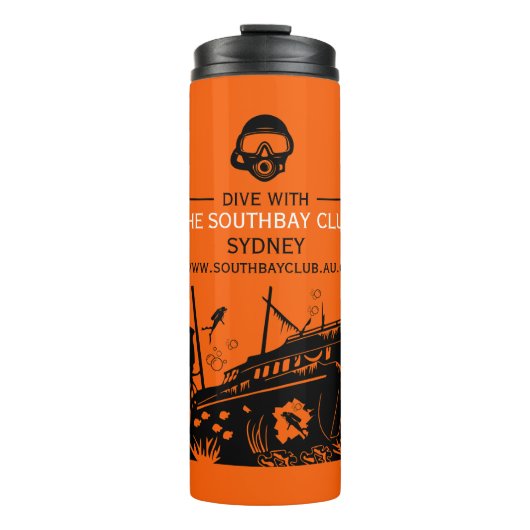 Shipwreck Tauchclub Thermosbecher (Vorderseite)