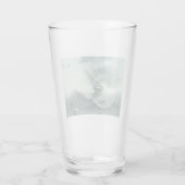 Shipwreck (von Ivan Aivazovsky) Glas (Rückseite)