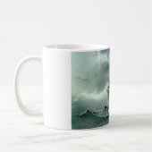 Shipwreck (von Ivan Aivazovsky) Kaffeetasse (Links)