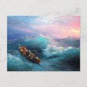 Shipwreck von Ivan Aivazovsky Postkarte (Vorderseite)