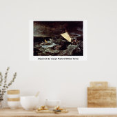 Shipwreck von Joseph Mallord William Turner Poster (Küche)