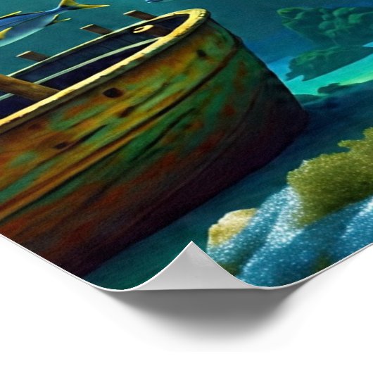 Shipwrecked poster (Ecke)