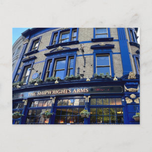 Shipwrights Arms Pub London Feiertagspostkarte