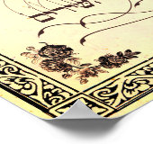 Shir ha Shirim - The Song of Songs Poster (Ecke)