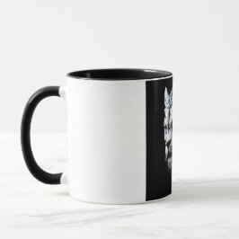"Shir Khan" für Schwarzweiß-Liebhaber Tasse