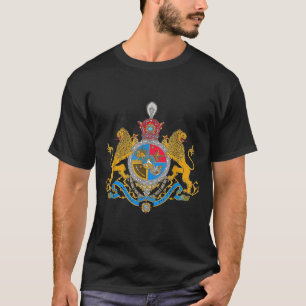 Shir o khorshid iran pahlavi Flagge Löwe und Sonne T-Shirt