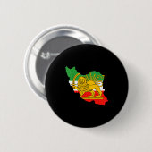 Shir o khorshid, Persien, Löwe und Sonne Iran Button (Vorne & Hinten)