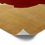 Shirabyōshi Hokusai japanische Fine Art Poster (Ecke)