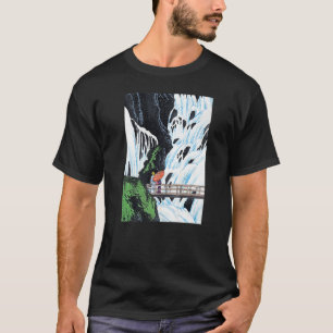 Shiragumo Wasserfall von Nikko Takahashi, Japanisc T-Shirt