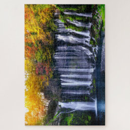 Shiraito Waterfall Japan Travel National Park Fall Puzzle