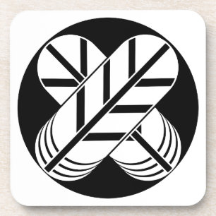 Shirakawa-Falkenfedern Getränkeuntersetzer