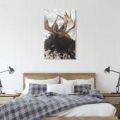 Shiras Bull Moose Leinwanddruck (Insitu (Schlafzimmer))