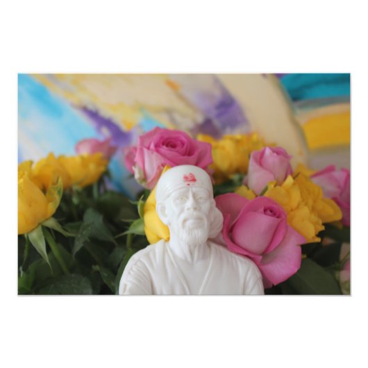 Shirdi Sai Baba Fotodruck (Vorne)