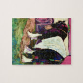 'Shire Horse' Fine Art Soft Pastel Malerei Puzzle (Horizontal)