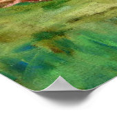 Shire Horse Poster (Ecke)