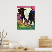 Shire Horse Poster (Küche)