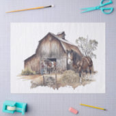 Shire Horses Seidenpapier (Basteln)